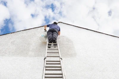 Peinture extérieure à Plouzévédé — façades et ravalement